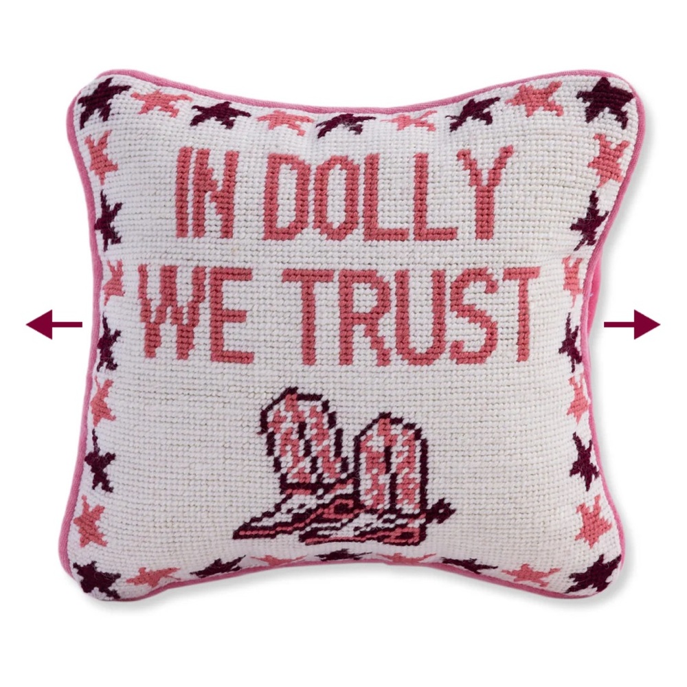 furbish Dolly Parton Pillow